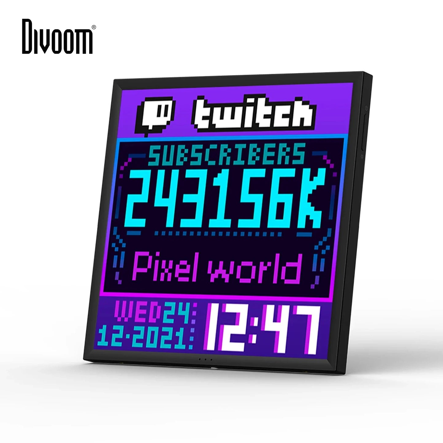 Divoom Pixoo-64 64x64 WiFi Pixel Art LED Display