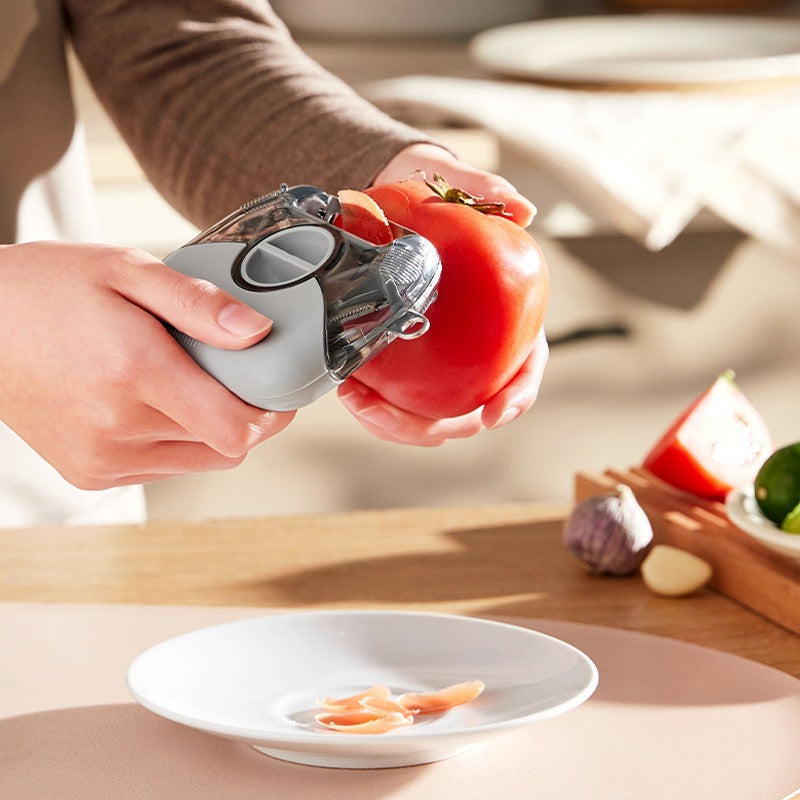 Three-in-One Mini Stainless Steel Fruit and Vegetable Peeler