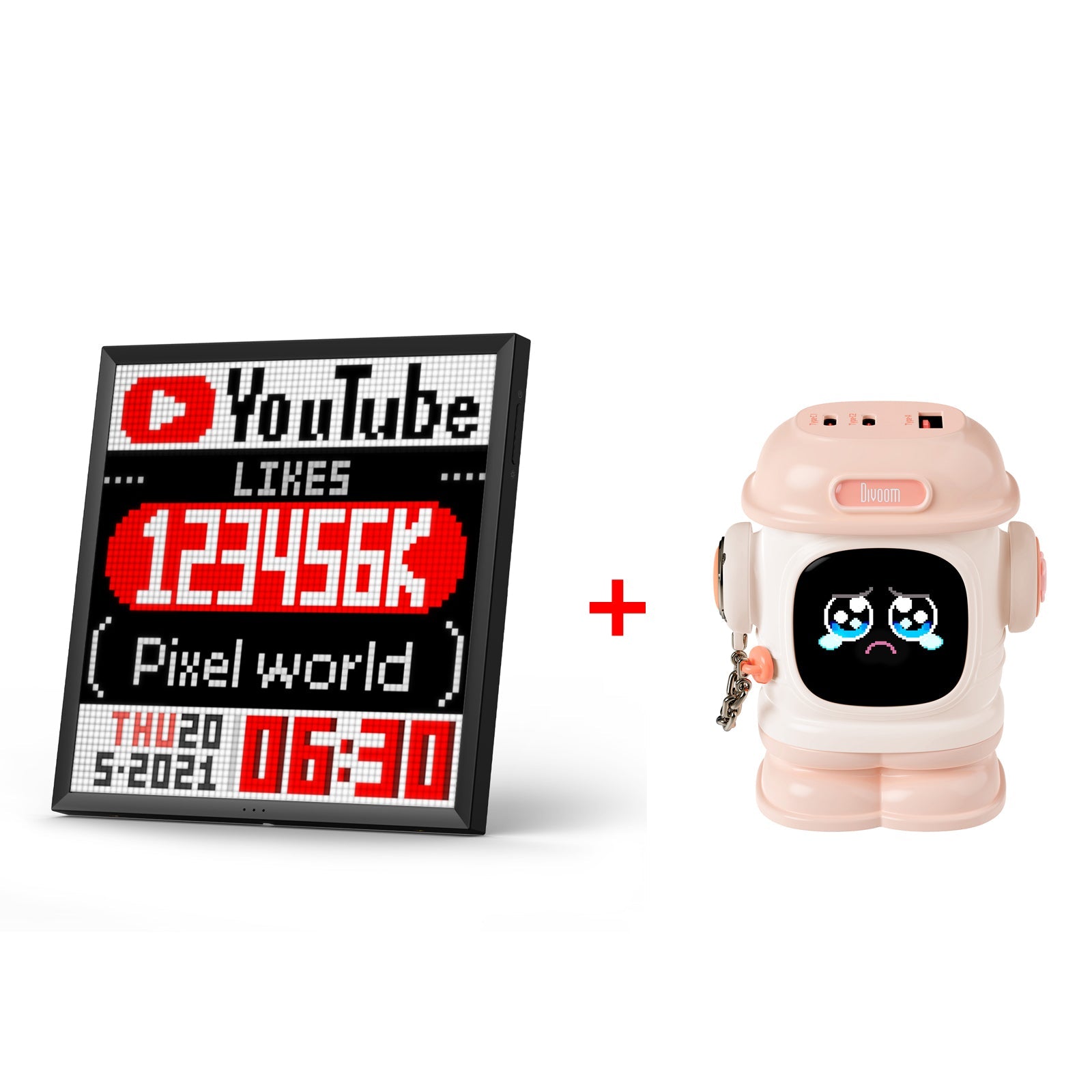 Divoom Pixoo-64 64x64 WiFi Pixel Art LED Display