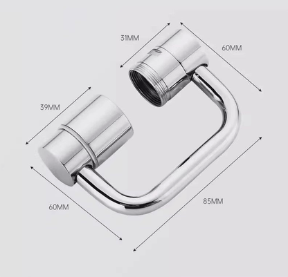 TTZZ 1440° Rotatable Faucet Aerator Extension for Universal Sink