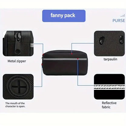 Ultimate Hands-Free Dog Leash with Shock Absorbing Bungee & Zipper Pouch