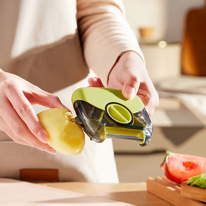 Three-in-One Mini Stainless Steel Fruit and Vegetable Peeler