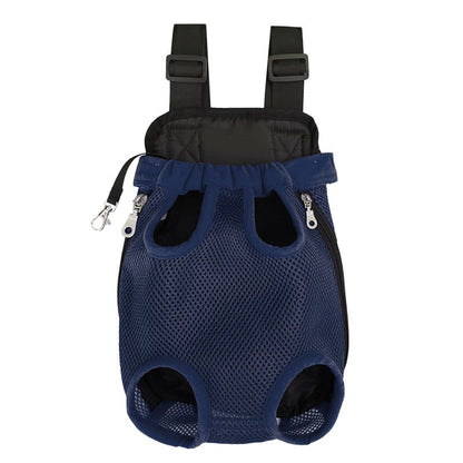 Comfortable Leg-Out Pet Carrier Backpack for Small Dogs Cats Travel