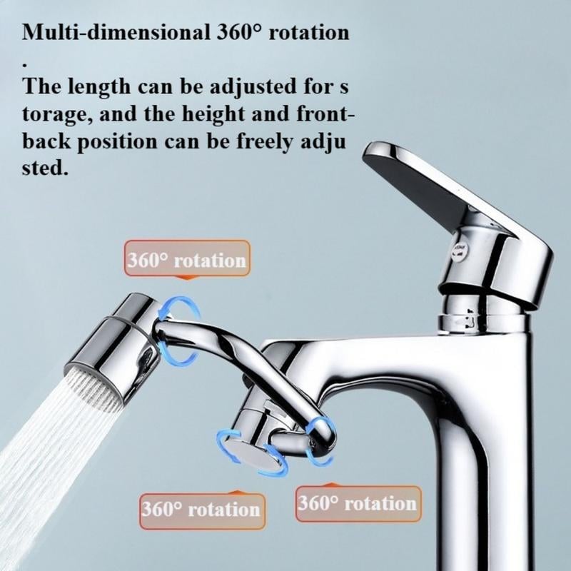 TTZZ 1440° Rotatable Faucet Aerator Extension for Universal Sink