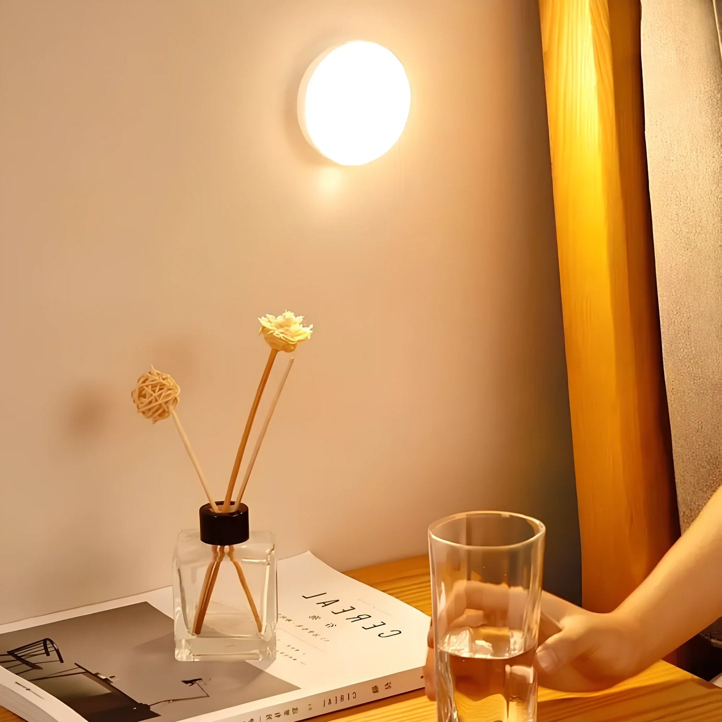 Circly Motion Sensor Light with USB or Battery Power