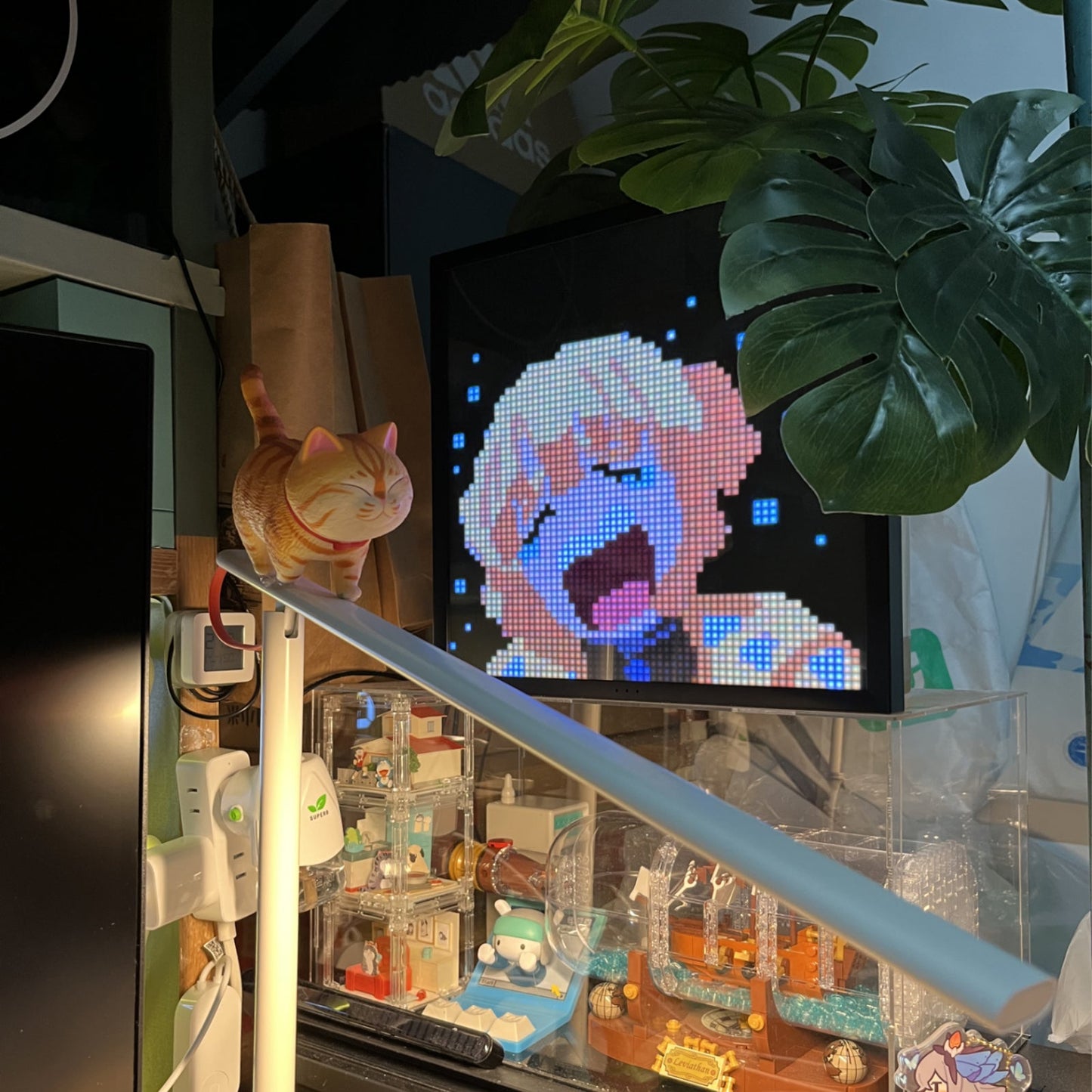 Divoom Pixoo-64 64x64 WiFi Pixel Art LED Display