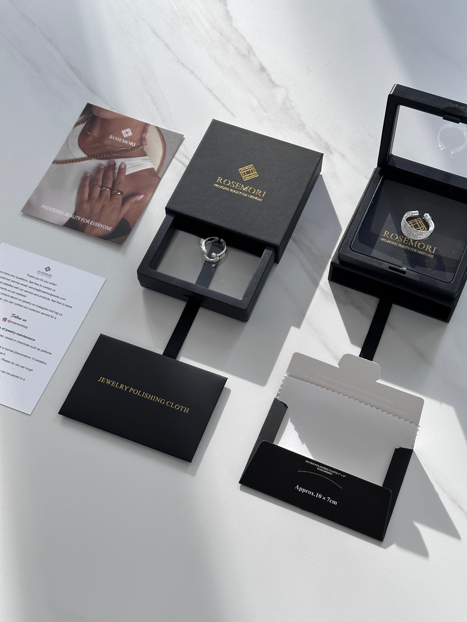 French Diamond Square Earrings with 18K Gold Plating