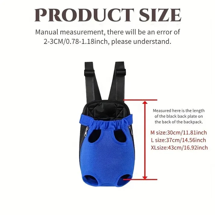 Comfortable Leg-Out Pet Carrier Backpack for Small Dogs Cats Travel