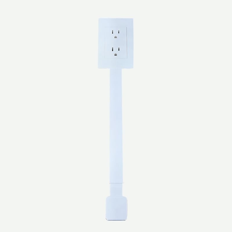 Rotating Socket Expander Extendable 180° Rotating Dual AC Outlet Power Socket Expander with Pho ...