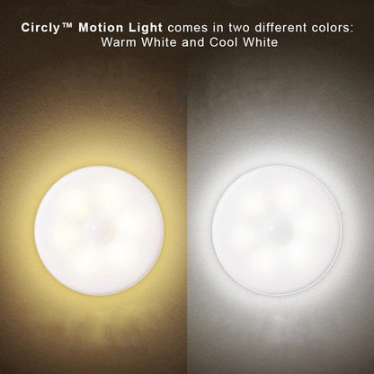 Circly Motion Sensor Light with USB or Battery Power