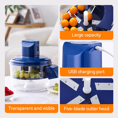 Automatic Electric Transparent Fruit Vegetable Peeler Smart Kitchen Tool Easy Clean