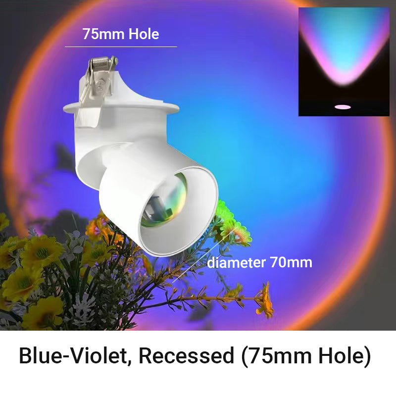 Versatile LED Sunset Projection Lamp for Romantic Ambiance and Photography